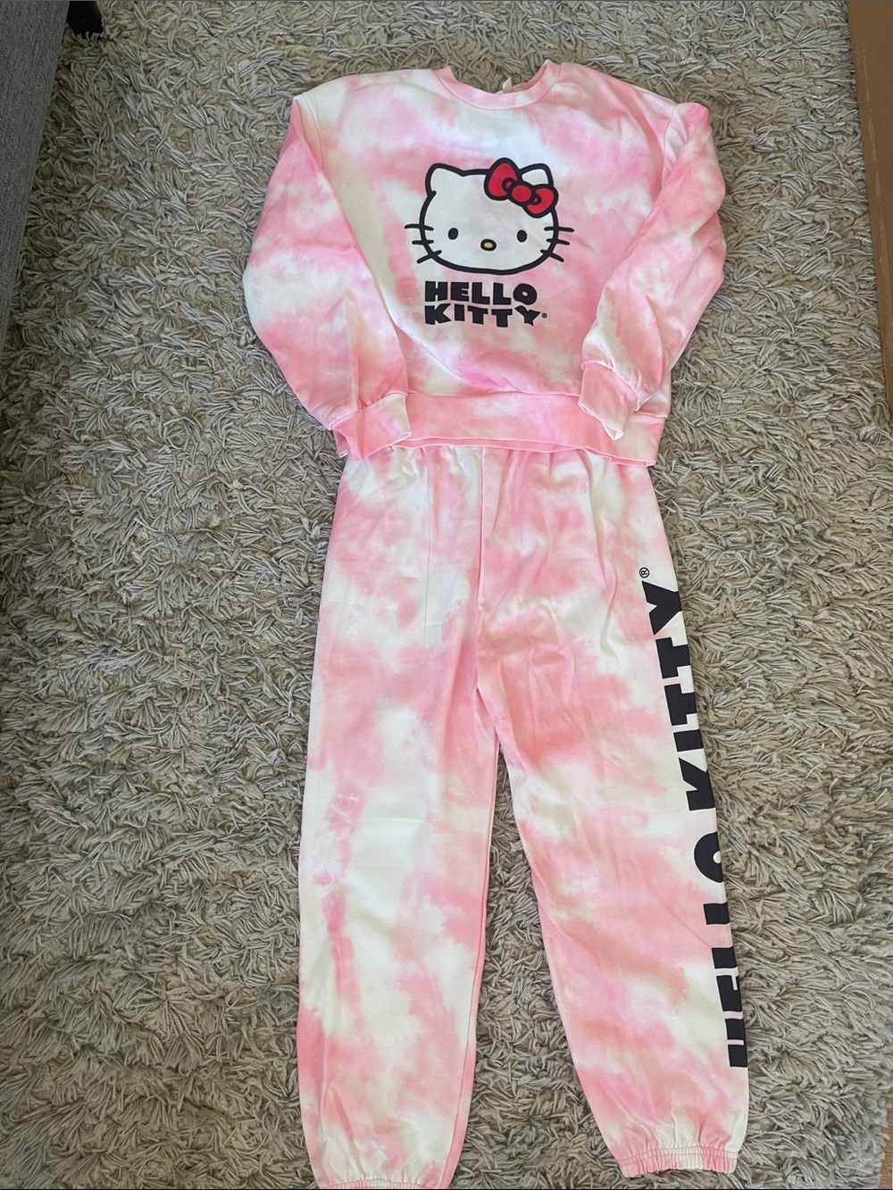 NWT Hello Kitty Jogger Set 8T